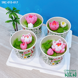  Set Quà Tặng 4 Hộp Rau Câu Dừa Hạt Chia (SRC-015-017) 