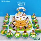  Set Bánh Thôi Nôi, Sinh Nhật Cho Bé Tuổi Dần (SRC-015-023) 