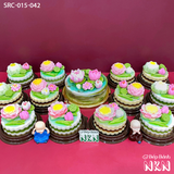  Set Bánh Cúng Hoa Sen Tam Bảo (SRC-015-042) 