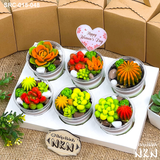  Set 6 Cupcake Sen Đá Quà Tặng (SRC-015-048) 