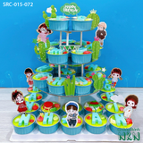  Tháp 36 Cupcake Sinh Nhật (SRC-015-072) 