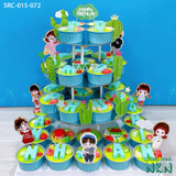  Tháp 36 Cupcake Sinh Nhật (SRC-015-072) 