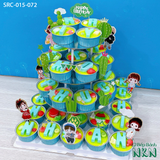  Tháp 36 Cupcake Sinh Nhật (SRC-015-072) 