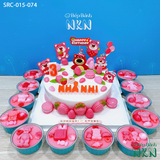  Set Bánh Sinh Nhật Gấu Lotso (SRC-015-074) 