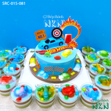  Set Bánh Sinh Nhật Xe Đua (SRC-015-081) 