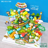  Bánh Sinh Nhật Chủ Đề Vườn Thú (SRC-015-109) 