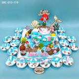  Set Bánh Sinh Nhật Tiên Cá (SRC-015-119) 
