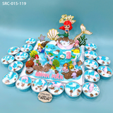  Set Bánh Sinh Nhật Tiên Cá (SRC-015-119) 