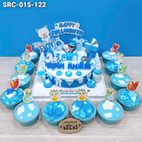  Set Bánh Đầy Tháng Cho Bé Trai (SRC-015-122) 