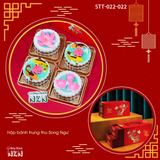  Hộp Bánh Tết Song Ngư Vọng Nguyệt (STT-022-022) 