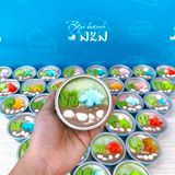  Set 6 Cupcake Khủng Long Cho Bé (SMN-019-001) 