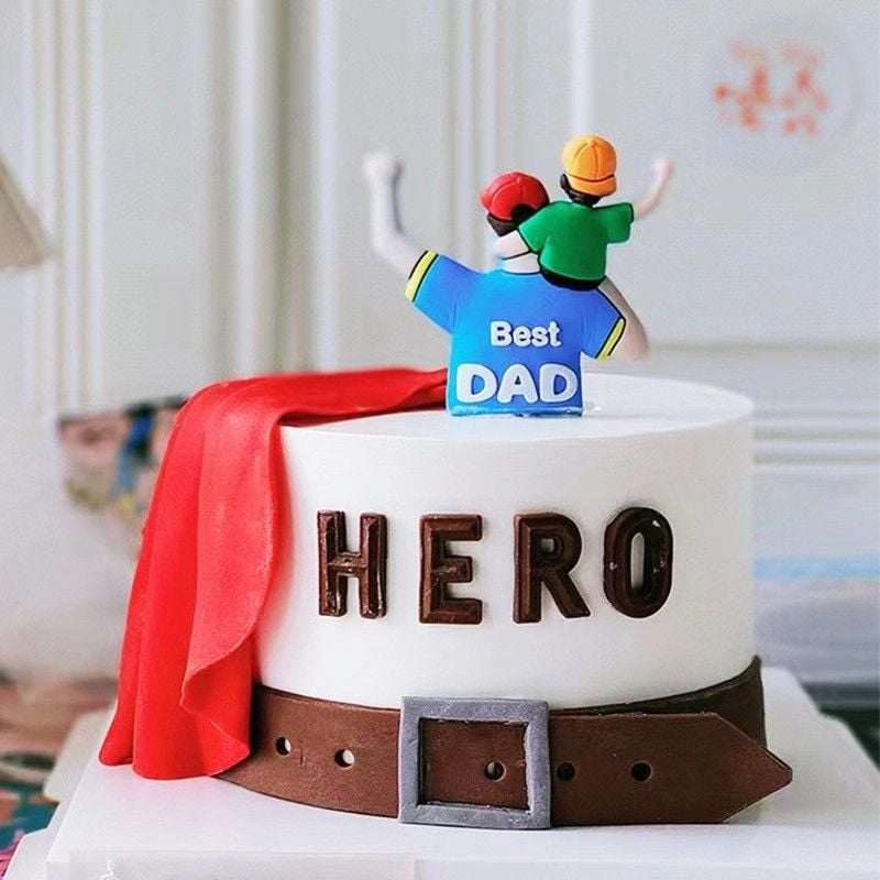  Tượng cha cõng con trai trên vai best dad (PKT-999-265) 