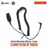  Bộ cáp kết nối QD sang 3.5mm cho điện thoại Poly IP-Touch (85Q43AA) 