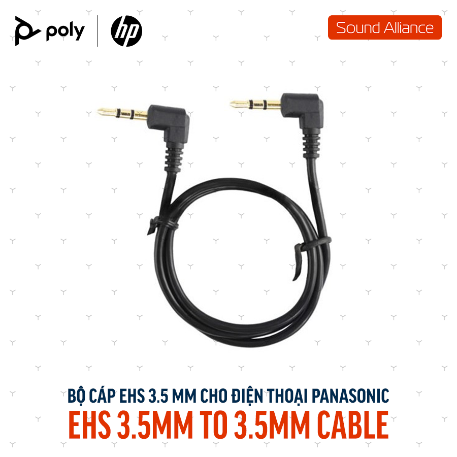  Bộ cáp kết nối Poly EHS sang 3.5mm cho điện thoại Panasonic (85R17AA) 