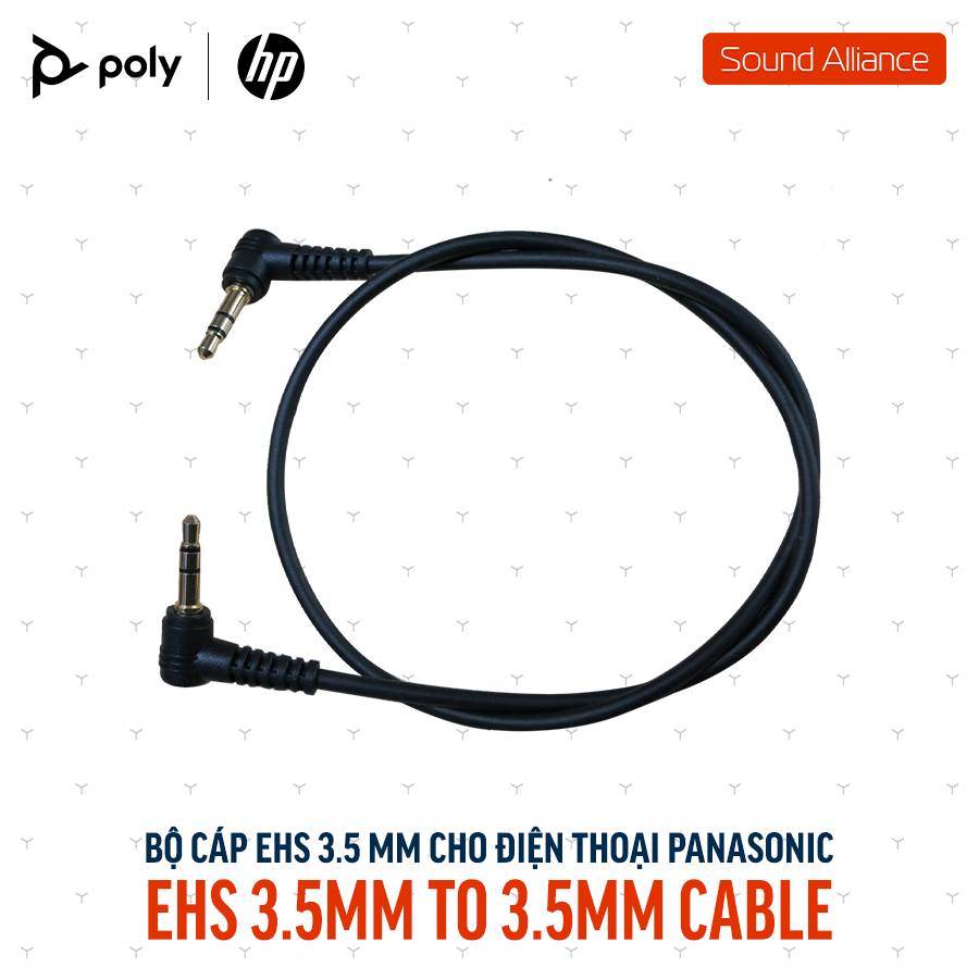  Bộ cáp kết nối Poly EHS sang 3.5mm cho điện thoại Panasonic (85R17AA) 