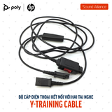  Bộ cáp nối 2 tai nghe EncorePro cho điện thoại Poly Y-Training 85S07AA 