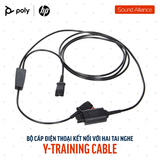  Bộ cáp nối 2 tai nghe EncorePro cho điện thoại Poly Y-Training 85S07AA 