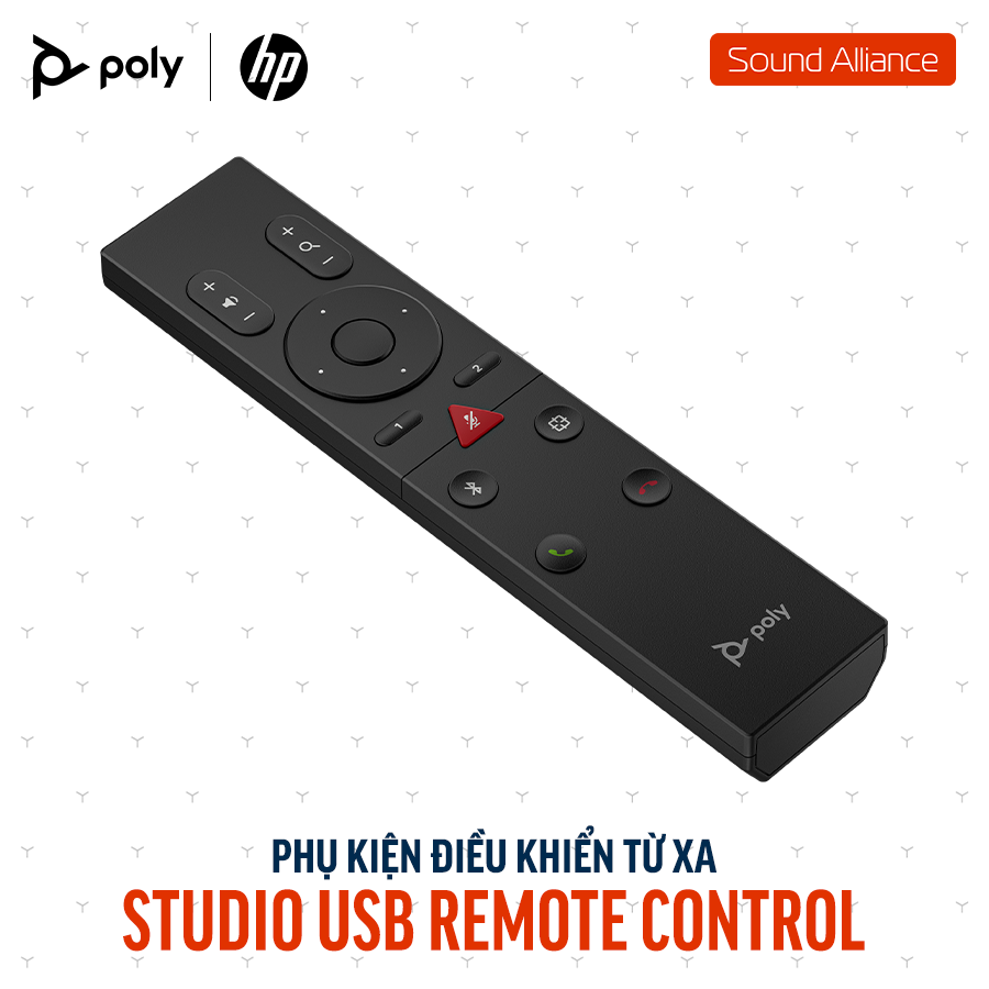  Điều khiển từ xa cho dòng Camera hội nghị USB Poly Studio (875L4AA) 