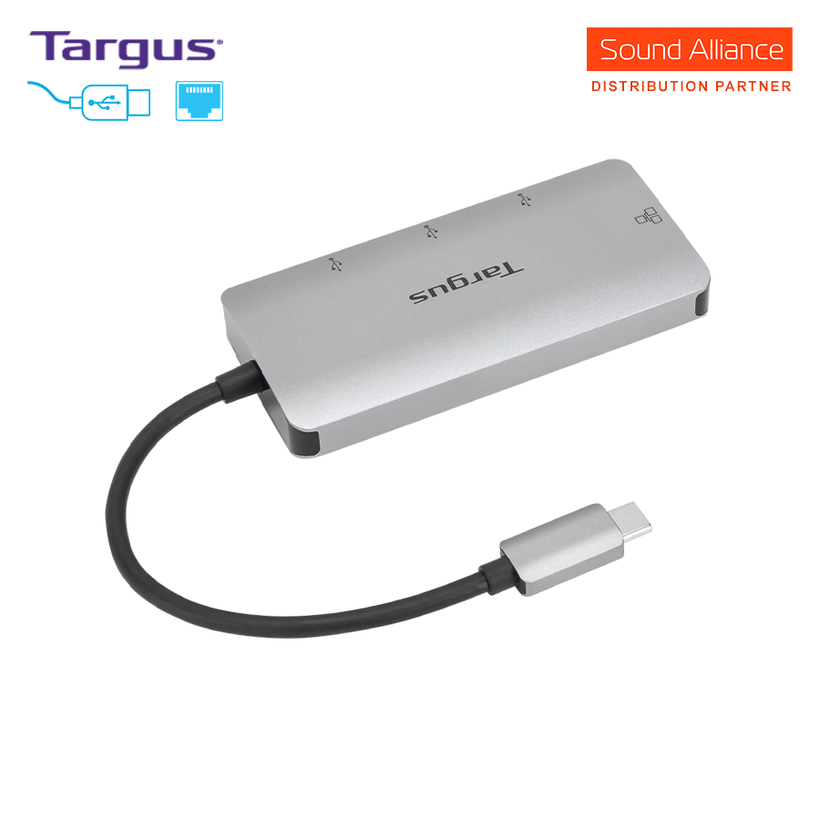  Hub chia USB-C™ ra 3 cổng USB 3.2 Gen 1 có Ethernet Targus ACA959 