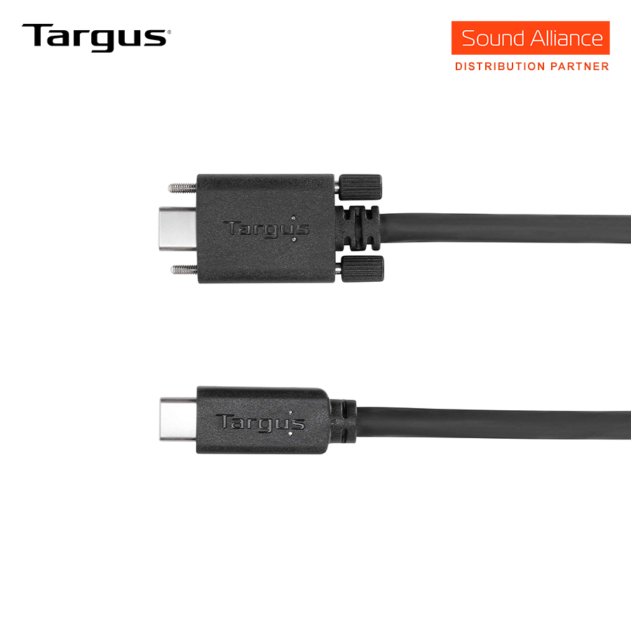  Cáp tín hiệu USB-C cấp nguồn 5A truyền data 5Gbps dài 1.8m Targus ACC1113 
