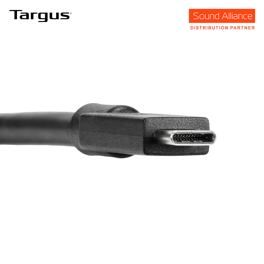  Cáp tín hiệu USB-C cấp nguồn 5A truyền data 10Gbps dài 1m Targus ACC1121 