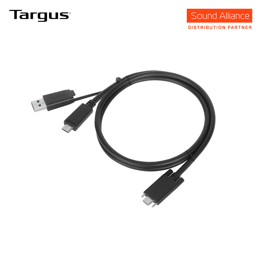  Cáp tín hiệu USB-C cấp nguồn 5A truyền data 10Gbps dài 1.8m Targus ACC1135 