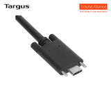 Cáp tín hiệu USB-C cấp nguồn 5A truyền data 10Gbps dài 1.8m Targus ACC1135 
