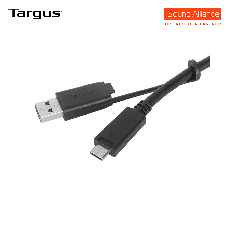  Cáp tín hiệu USB-C cấp nguồn 5A truyền data 10Gbps dài 1.8m Targus ACC1135 