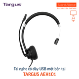  Tai nghe có dây USB một bên tai Targus AEH101 