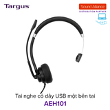  Tai nghe có dây USB một bên tai Targus AEH101 