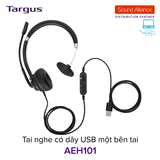  Tai nghe có dây USB một bên tai Targus AEH101 