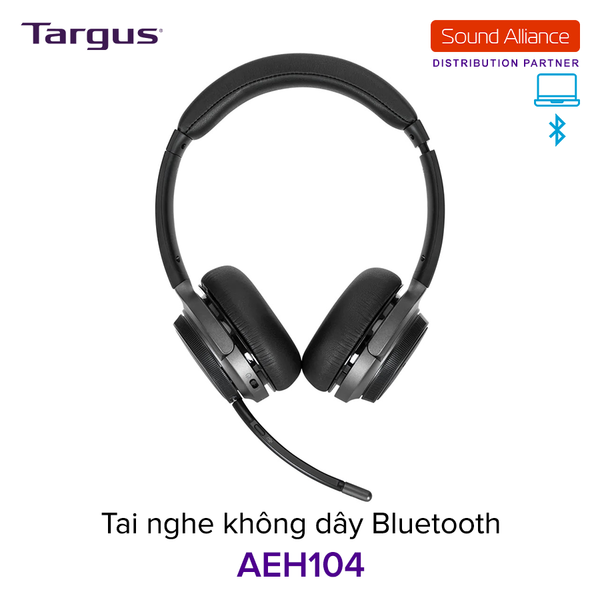  Tai nghe không dây Bluetooth hai bên tai Targus AEH104 