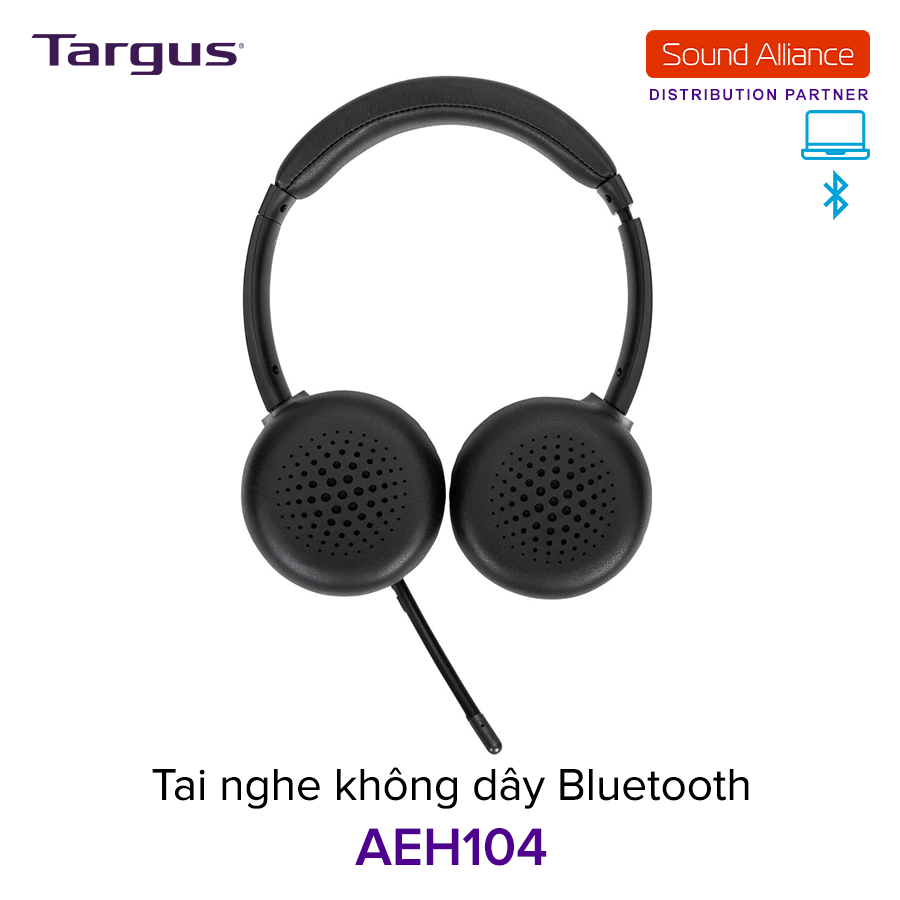  Tai nghe không dây Bluetooth hai bên tai Targus AEH104 