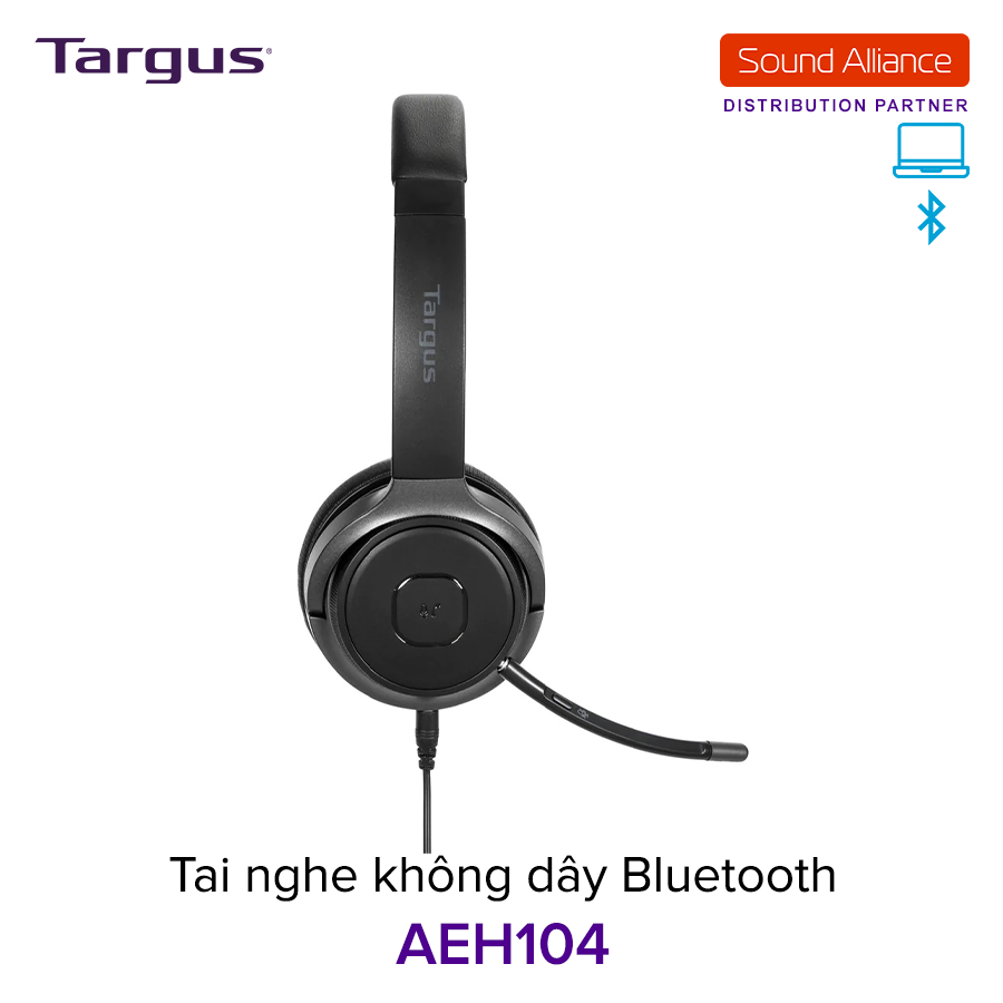  Tai nghe không dây Bluetooth hai bên tai Targus AEH104 
