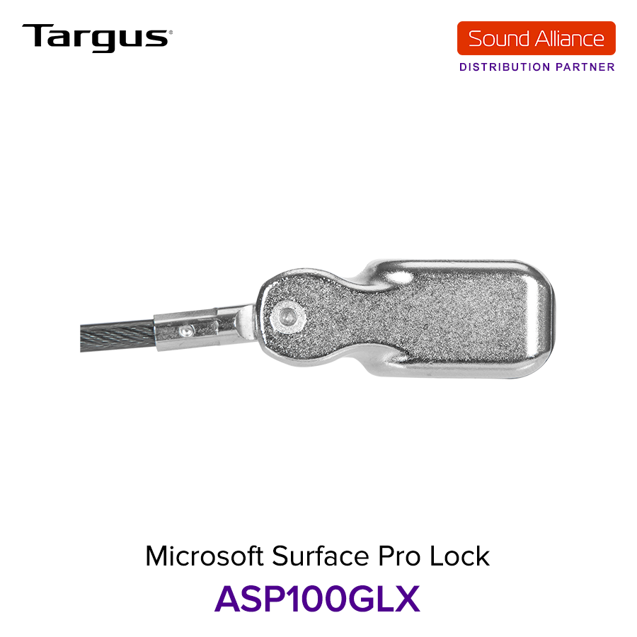  Dây cáp khoá Targus ASP100 cho Microsoft Surface Pro & Surface Go 