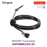  Dây cáp khoá laptop DEFCON® T-Lock Keyed Targus ASP48 