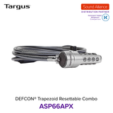  Dây cáp khoá laptop DEFCON® Trapezoid Resettable Targus ASP66 