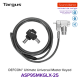  Dây cáp khoá laptop DEFCON® Ultimate Universal Master Keyed Targus ASP95 