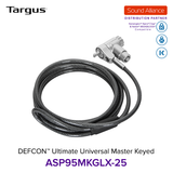  Dây cáp khoá laptop DEFCON® Ultimate Universal Master Keyed Targus ASP95 