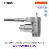  Dây cáp khoá laptop DEFCON® Ultimate Universal Master Keyed Targus ASP95 