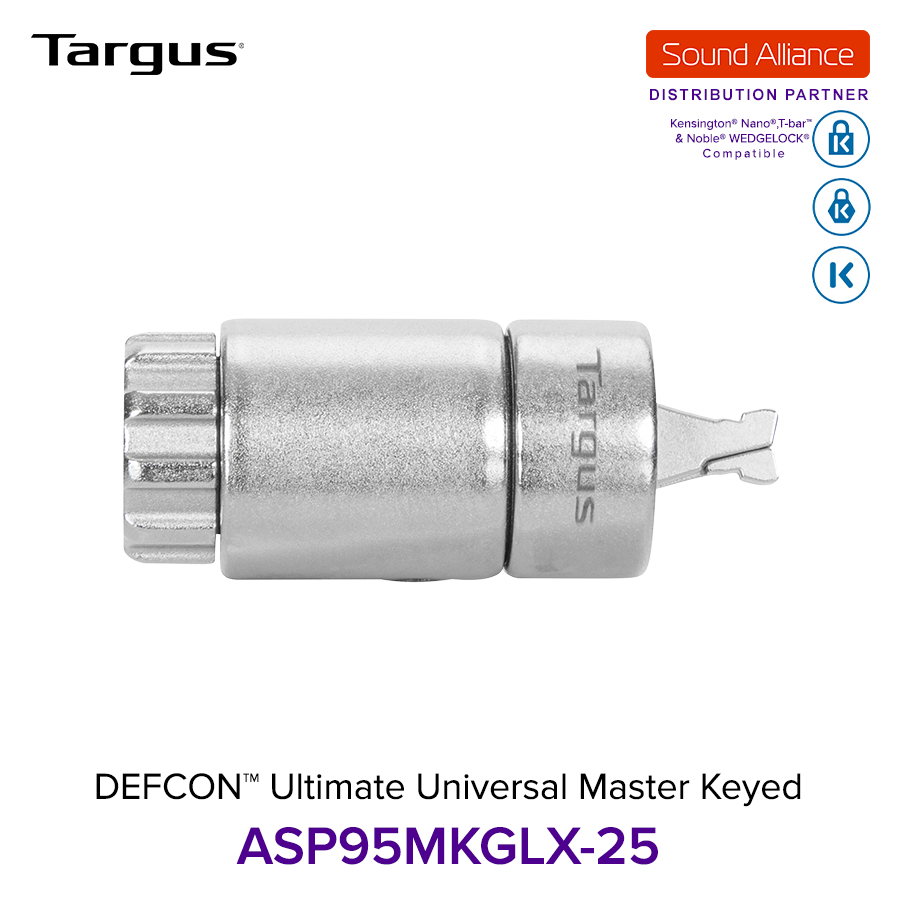  Dây cáp khoá laptop DEFCON® Ultimate Universal Master Keyed Targus ASP95 