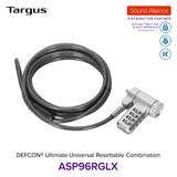  Dây cáp khoá laptop DEFCON® Ultimate Universal Resettable Targus ASP96 
