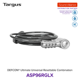  Dây cáp khoá laptop DEFCON® Ultimate Universal Resettable Targus ASP96 