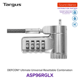  Dây cáp khoá laptop DEFCON® Ultimate Universal Resettable Targus ASP96 