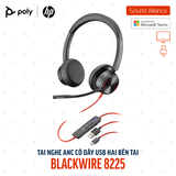  Tai nghe ANC có dây Poly Blackwire 8225 Microsoft Teams USB-C 8X225AA 