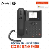  Điện thoại bàn Poly CCX 350 Microsoft Teams Phone (848Z7AA#AC3) 