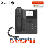  Điện thoại bàn Poly CCX 350 Microsoft Teams Phone (848Z7AA#AC3) 
