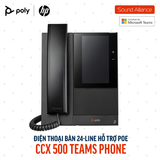  Điện thoại bàn Poly CCX 500 Microsoft Teams Phone (82Z76AA) 