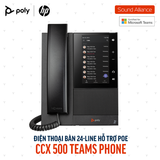  Điện thoại bàn Poly CCX 500 Microsoft Teams Phone (82Z76AA) 