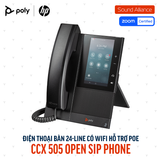  Điện thoại bàn Poly CCX 500 Open SIP Phone (84C15AA#ABA) 